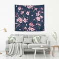 thumbnail image 5 of FREEAMG Cherry Blossoms Tapestry Aesthetic Tapestry Wall Hanging for Home Decor 60" x 40" Inches, 5 of 6