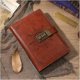thumbnail image 4 of Leather Lock Diary, Vintage Journal With Lock For Women, B6 Diary With Combination Lock Personal Diary Refillable Locking Journal Writing Notebook For, 4 of 4