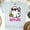 Ash, variant on Boo Jee Ghost Graphic Tee | Cute Kawaii Bubble Tea T-Shirt for Women, CarolinaBlue, Size 2XL