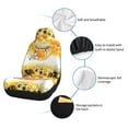 thumbnail image 6 of Sikiie Honey Bee Car Seat Covers 2PCs Front Car Seat Covers Universal fit for Most Cars SUVs and Trucks-1, 6 of 9