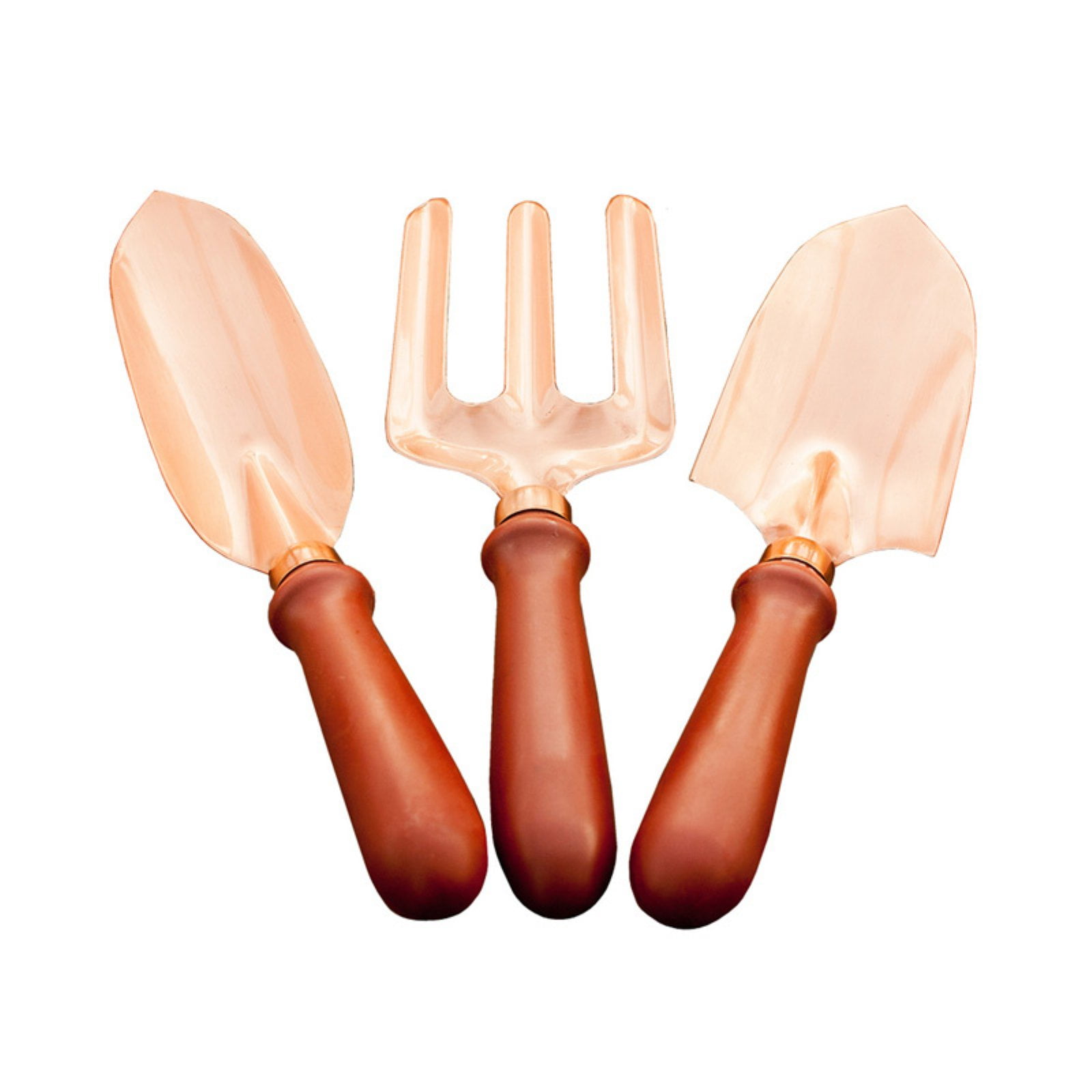 Tools Pure Copper 3 Piece Garden Tool Set Home Improvement