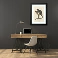 thumbnail image 4 of Jean-Baptiste Audebert 17x24 Black Modern Framed Museum Art Print Titled - Le Tamarin (1797), 4 of 5