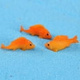 thumbnail image 3 of Holzlrgus 30 Pcs Red Goldfish Figurines - Resin Fairy Garden Miniature Moss DIY Terrarium Crafts Home Décor Ornaments., 3 of 5