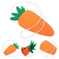 thumbnail image 4 of Shisuyan Petit Sac Carotte Sac de Rangement Carotte de Pâques Sac Carotte Portable Sac à Main Carotte pour Enfants Sac de Rangement Carotte avec Sangle pour Fille, 4 of 9