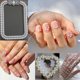 thumbnail image 4 of Artesanía con semiperlas, accesorios de bricolaje para manualidades con perlas para uñas, maquillaje de joyería con perlas de parte posterior plana, creatividad artística con perlas blancas prolijas, 4 of 5