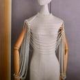 thumbnail image 6 of Pearl Body Chain for Women Pearl Shoulder Jewelry Party Wedding Dress Accessory Beaded Collar Bra Top Sweater Chain, 6 of 13