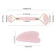 thumbnail image 4 of Face Roller Kit Rose Quartz Face Massager AntiAging Wrinkle Gua Sha Beauty Tool(Golden ), 4 of 5