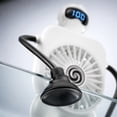 thumbnail image 7 of THOPBPRK Desk Fan, Personal Table Fan with StrongAirflow & Rechargeable Battery, Creative fan with FlexibleBendable 4-Legs Structure & Silicone Sucker for Bedroom Home ,White, 7 of 7