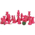thumbnail image 2 of WE Games Keychain Bag Tag Chessmen - Includes 17 Pieces in Pink, 2 of 7