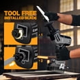 thumbnail image 4 of Newly Upgraded Cordless Electric Reciprocating Saw In 2026, Compatible with 20V Batteries, with 3 Variable Speeds, Brushless Cutting Saw, Suitable for Cutting Wood, Plastic, Metal, Etc. (NO Batteries, 4 of 8