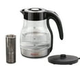thumbnail image 6 of Aiwa 2 in 1 Black Infusion Kettle Boil and Brew with Removable Stainless Steel Tea Infuser, 6 of 7