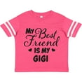 thumbnail image 3 of Inktastic My Best Friend is My Gigi with Hearts Boys or Girls Toddler T-Shirt, 3 of 5