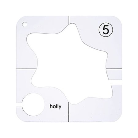 Unatoiry Acrylic Tailor Ruler Patch Work Irregular Shape Hollow ...