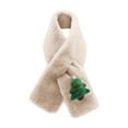 thumbnail image 2 of Wancir 2024 Kid Fashion Scarf for Girls ＆ Boys Plush Warm Scarf Cute Deer Outdoor Neck Winter Scarf for Child, 2 of 3