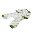 thumbnail image 4 of Pijama de dibujos animados para perro, cachorro, gato, mono, ropa de algodón para mascotas pequeñas, disfraz para el hogar (L), 4 of 12