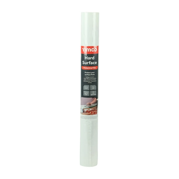 Timco - Protective Film - For Hard Surfaces (Size 25m x 0.6m - 1 Each)