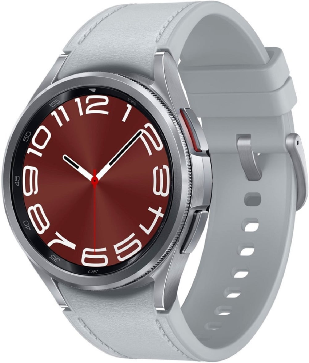 Restored Samsung Galaxy Watch6 Classic Smart Watch 43mm, Small, Bluetooth, Silver (Refurbished)