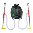 thumbnail image 2 of Distribuidor de fertilizantes, aplicador de estiércol agrícola, para jardín, portátil, con mochila Tubo metálico doble, 2 of 8