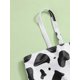 thumbnail image 4 of Swimsuits Girls 3 Piece, Cow Print Bikini Bathing Suit With Shorts, 4 of 5
