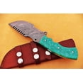 thumbnail image 6 of Smart & Sharp Custom Handmade Damascus Steel Hunting Knife/Tracker Knife SS-17352, 6 of 8