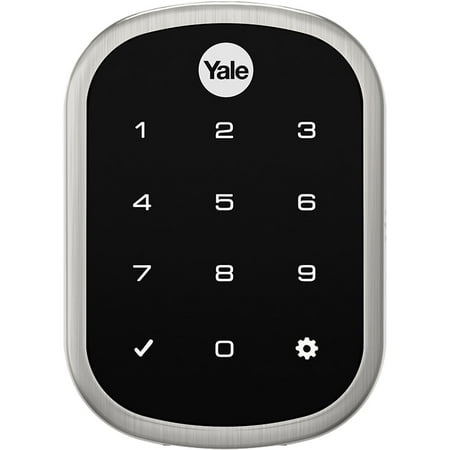 Yale Residential Real Living Key Free Assure Touchscreen Stand Alone Deadbolt