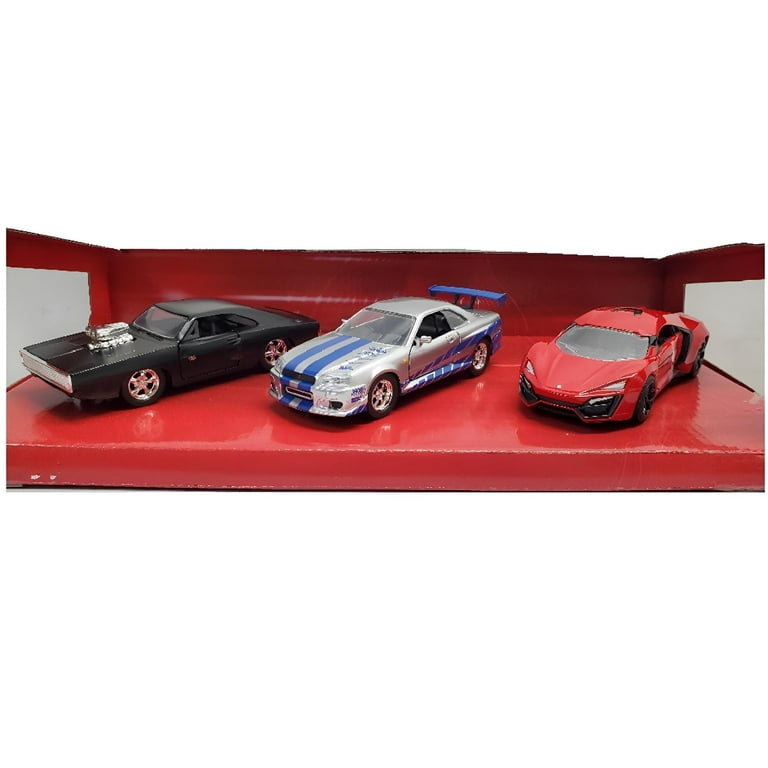 Fast & Furious Collectible Diecast Toy Model Cars: Dodge, Nissan