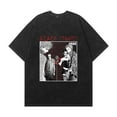thumbnail image 5 of THNCLZX Washed vintage  NANA cotton T-shirt anime street hip-hop short-sleeved pattern summer unisex clothing, 5 of 9