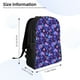 thumbnail image 4 of Fotbe Skull daisy purple Mochila de Viaje para Laptop, Mochila Ejecutiva Delgada y Resistente 15.6", 4 of 8