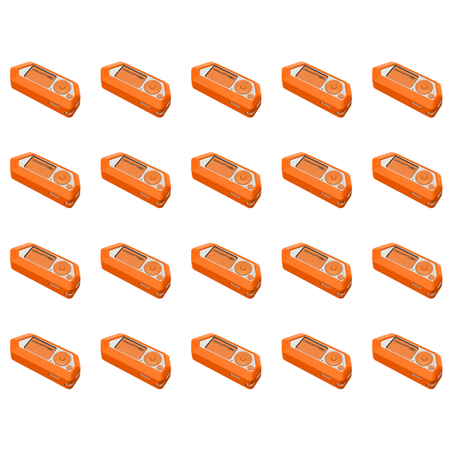 Funda Silicona Antiarañazos Carcasa Juego Portátil para Flipper Zero () Naranja