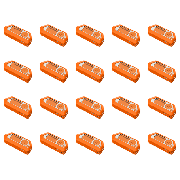 Funda Silicona Antiarañazos Carcasa Juego Portátil para Flipper Zero () Naranja