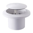thumbnail image 2 of Adjustable Abs Air Exhaust Valve Grille Round Diffuser Vent Duct Cover Outlet, 2 of 5