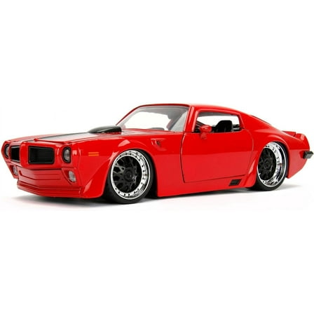 Jada Toys Big Time Muscle Die Cast Vehicle 1972 Pontiac Firebird Car Play Vehicle(Selections May Vary)
