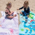 thumbnail image 2 of Wildkin Kids 100% Cotton Beach Towel for Boys and Girls (Unicorn Purple), 2 of 7