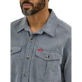 thumbnail image 4 of Wrangler® Men's Relaxed Stretch Short Sleeve Shirt, Sizes S-5XL, 4 of 4