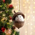 thumbnail image 1 of Forest Animals Christmas Decoration Acrylic Flat, 1 of 4