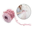 thumbnail image 4 of yuksok Handmade Polyester Fringe Invitations DIY Crafts rose pink, 4 of 9