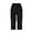 Black, variant on Women's 7/8 High Waisted Stretch Capris with Pockets Khaki S