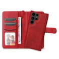 thumbnail image 3 of KT Leather Case Gift compatible Samsung Galaxy S23 Ultra Case Leather Detachable Phone Wallet Shell, 3 of 5