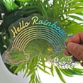 thumbnail image 3 of Peggybuy Rainbow Prism Stickers Light Catcher PVC Window Decal Home Decor (RPS093), 3 of 9