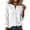 White, variant on CQONEPT Long Sleeve Shirt for Women Button Down Blouse Long Sleeve Dressy Casual Cotton Linen Blend Fall Clothes Black L
