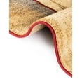 thumbnail image 7 of Unique Loom Barista Collection Area Rug - Timor (8' Square Multi/Red), 7 of 7