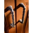 thumbnail image 2 of Amerock Lattice 18 in (457 mm) Center-to-Center Distressed Brass Appliance Pull, 2 of 5