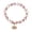 F, variant on YYKihy Porcelain Beaded Bracelet Stainless & Alloy Charms (Heart Butterfly Cross) For Retro Daily Styling