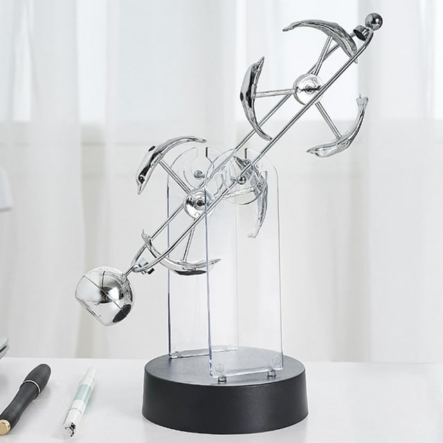 Modelo giratorio Baoblaze movimiento electrónico Artesanal de oscilación magnética Juguetes de movimiento perpetuo
