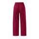 thumbnail image 5 of Gibobby pantalones colombianos de mujer Pantalones casuales de color sólido para mujer Pantalones con bolsillos en la cintura elástica Pantalones de pierna ancha (Vino, S), 5 of 5