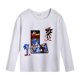 thumbnail image 3 of Camisetas de manga larga de Sonics, camisetas con letras estampadas de anime, camisetas finas de otoño, ropa interior de algodón para niños, regalo de cumpleaños para niños nuevo, 3 of 5