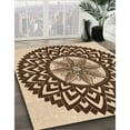 thumbnail image 3 of Ahgly Company Machine Washable Indoor Rectangle Transitional Red Brown Area Rugs, 8' x 10', 3 of 7