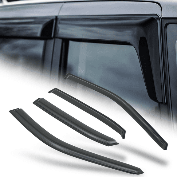 M-AUTO 4Pcs Smoke Window Visor Shade Vent Wind Rain Deflector Guard for 2000-2004 Toyota Avalon