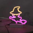 thumbnail image 3 of Halloween LED Neon Sign Light ,Halloween Lamp with Battery Powered/USB Holder Base, Halloween Decor, 3 of 5