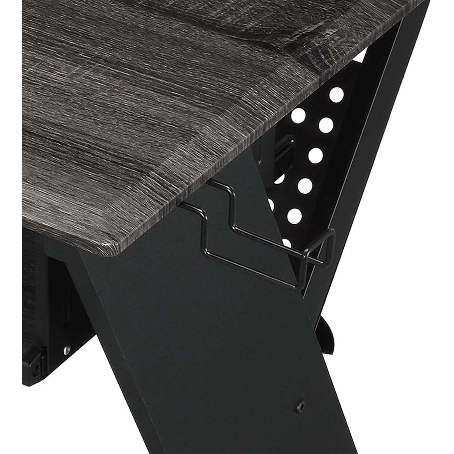 Music Desk - Black Finish - Adjustable Height - Sheet Music Stand - Home Stock